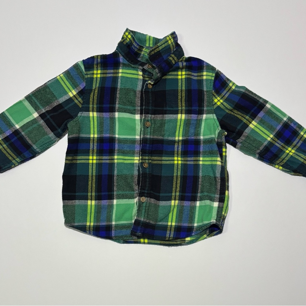 Gymboree Toddler Plaid Button up Shirt 2T Boy 2018 Kids